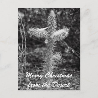 Merry Christmas from the Desert Holiday Postcard