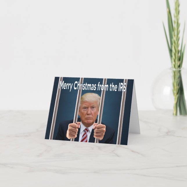 Merry Christmas from the IRS Thank You Card (Front)