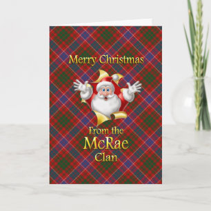Merry Christmas From the McRae Clan Holiday Card