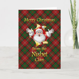 Merry Christmas From the Nisbet Clan Holiday Card