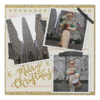 Merry Christmas from the Rockefeller Plaza in NYC