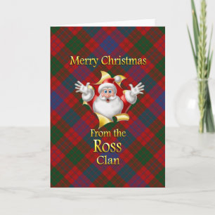 Merry Christmas From the Ross Clan Holiday Card