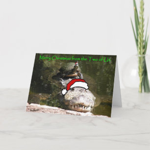 Merry Christmas from the Two of Us Holiday Card