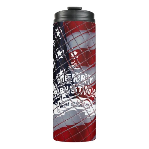  Merry Christmas From the United States Thermal Tumbler
