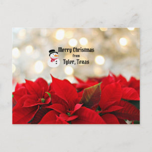 Merry Christmas from Tyler, Texas Postcard