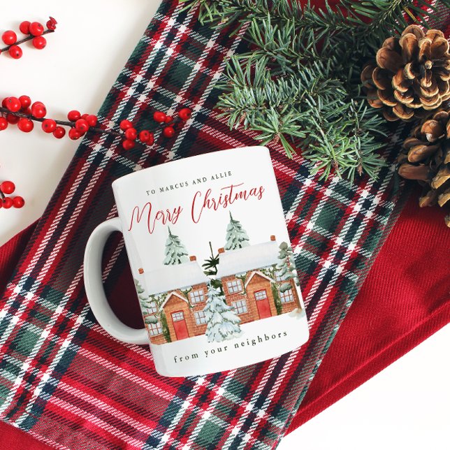 Merry Christmas From Your Neighbors Coffee Mug (Creator Uploaded)