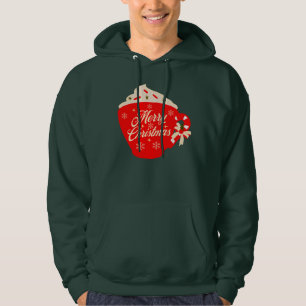 Merry Christmas Frosting Snowflakes Sprinkles  Hoodie