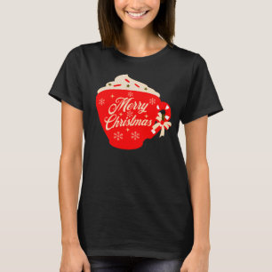 Merry Christmas Frosting Snowflakes Sprinkles T-Shirt