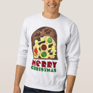 Merry Christmas Fruit Cake Ugly Xmas Sweater