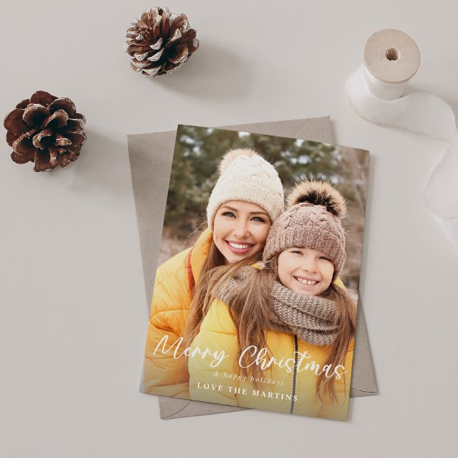 Merry Christmas Fun Script Photo Vertical  (Creator Uploaded)