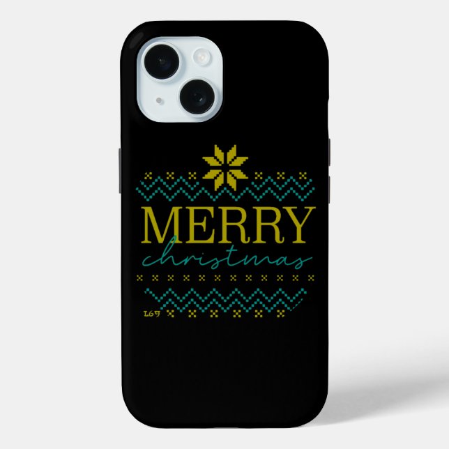 MERRY CHRISTMAS funny christmas          Case-Mate iPhone Case (Back)
