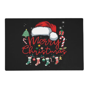 Merry Christmas Funny Christmas Matching Classic Placemat