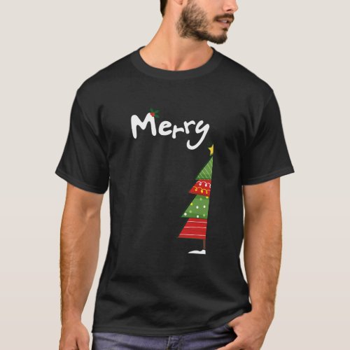 Merry Christmas Funny Couples Matching T_Shirt