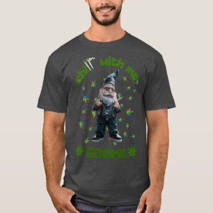 Merry Christmas Funny Gnomes stoner Gnome T-Shirt
