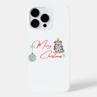 Merry Christmas furry Cats in the game edition iPhone 14 Pro Max Case
