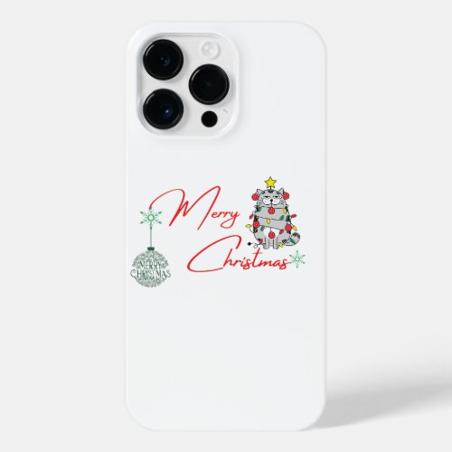Merry Christmas furry Cats in the game edition  iPhone 14 Pro Max Case