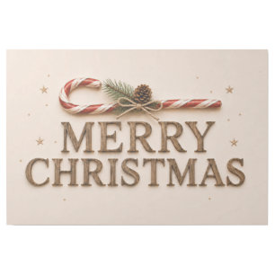 MERRY CHRISTMAS GALLERY WRAP