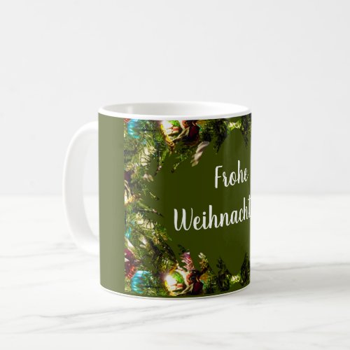 Merry Christmas German Mug