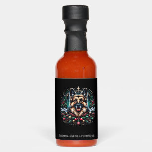 Merry Christmas German Shepherd Classic T-Shirt Hot Sauces