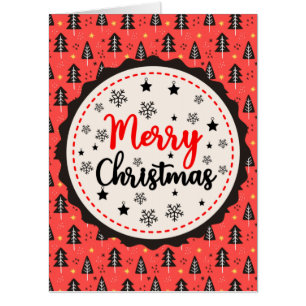 Merry Christmas Giant/Group Card
