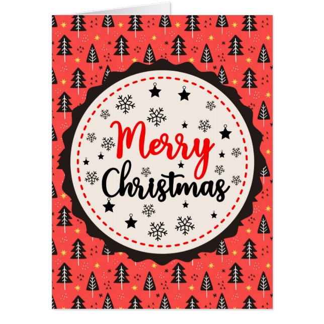 Merry Christmas Giant/Group  Card (Front)