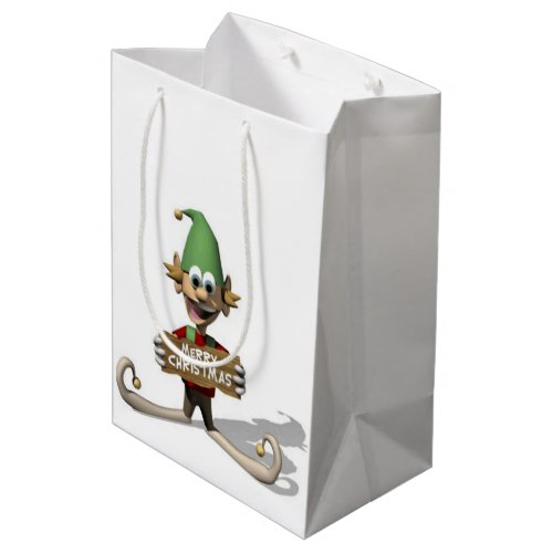 Merry Christmas Gift Bags Elf