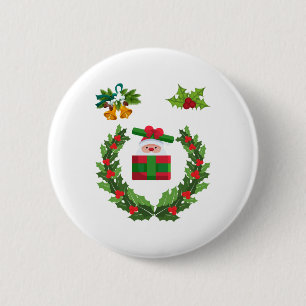 Merry Christmas Gift for Christmas Family Button