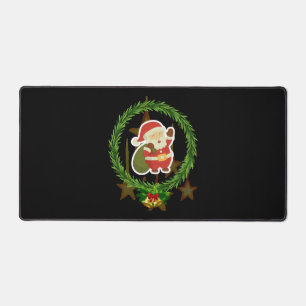 Merry Christmas Gift for Christmas Family Desk Mat