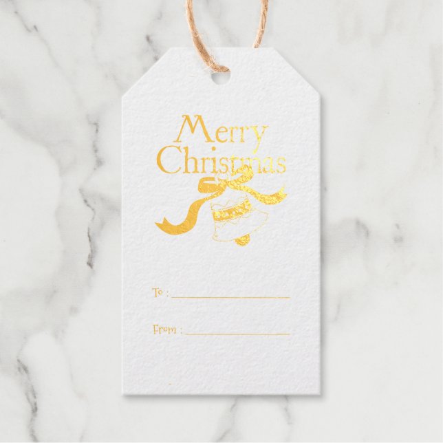Merry Christmas Gift Tag (Front)
