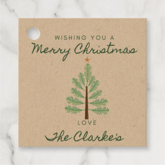 Merry Christmas Gift Tag