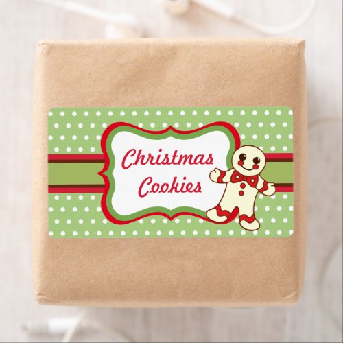 Merry Christmas Gift Tag Labels