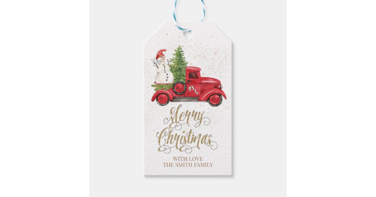 Editable Hanging with my Gnomies Christmas Gift Tags, Personalized Hol