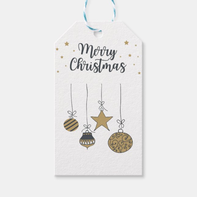 Merry Christmas Gift Tags (Front)