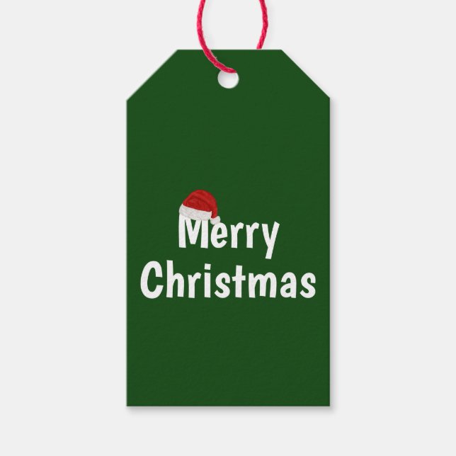 Merry Christmas Gift Tags (Front)