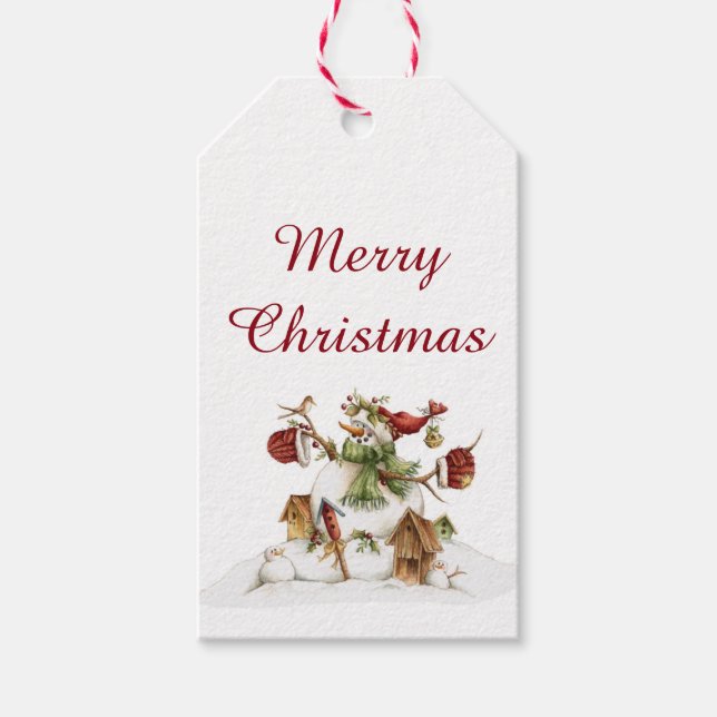 Merry Christmas Gift Tags (Front)
