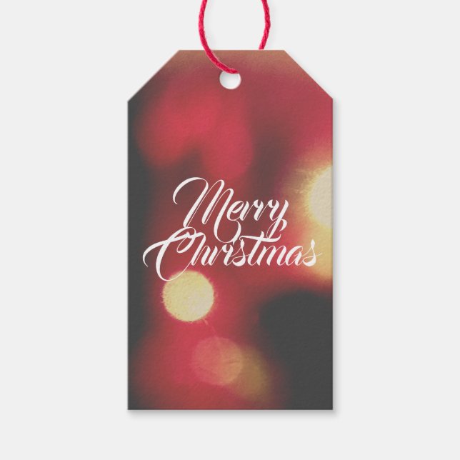 Merry Christmas Gift Tags (Front)
