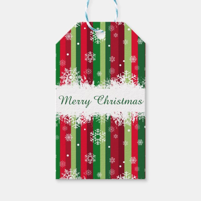 Merry Christmas Gift Tags (Front)