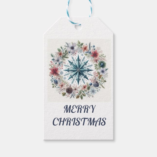 Merry Christmas Gift Tags (Front)