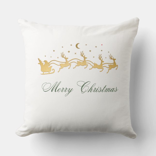 Merry Christmas gift  Throw Pillow (Front)