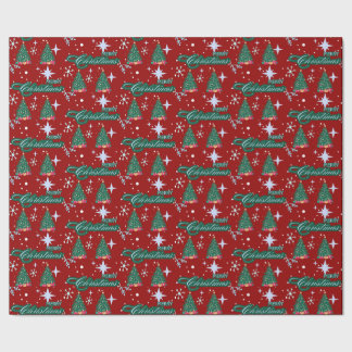 Merry Christmas Gift Wrapping Paper