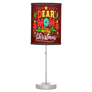 Merry Christmas Gifts - Festive Season Mom Gift Table Lamp