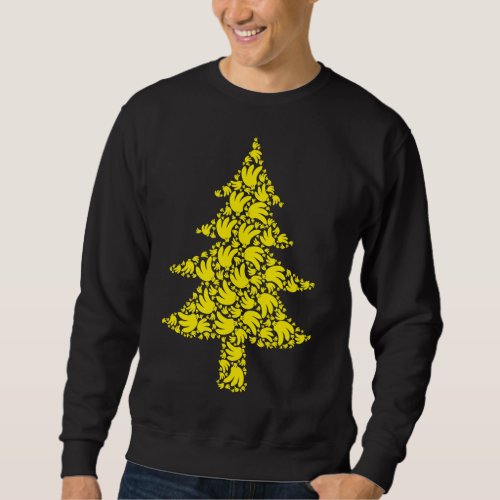 Merry Christmas Gifts _ Funny Banana Fruit Christm Sweatshirt