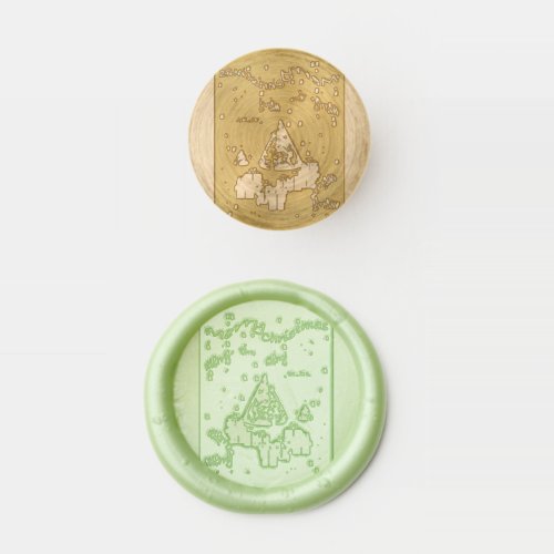 Merry Christmas Gifts Wax Seal Stamp