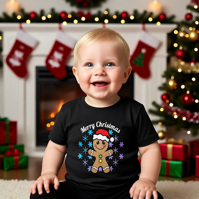 Merry Christmas - gingerbread boy Toddler T-shirt (Merry Christmas - gingerbread boy Toddler T-shirt)