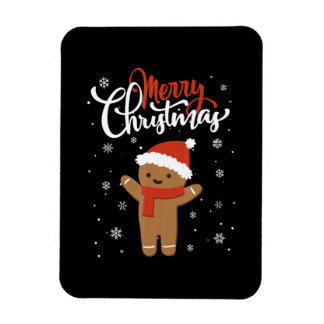 Merry christmas gingerbread | christmas cookie magnet