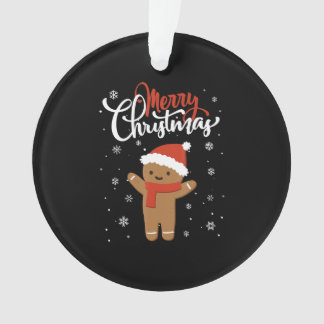 Merry christmas gingerbread | christmas cookie ornament
