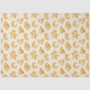 Merry Christmas Gingerbread Cookies Tissue Paper