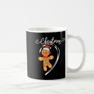 Merry Christmas Gingerbread Couple Christmas Pajam Coffee Mug