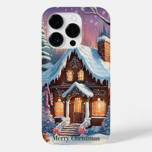 Merry Christmas Gingerbread House Case-Mate iPhone 14 Pro Case