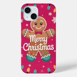 Merry Christmas Gingerbread Man iPhone / iPad case